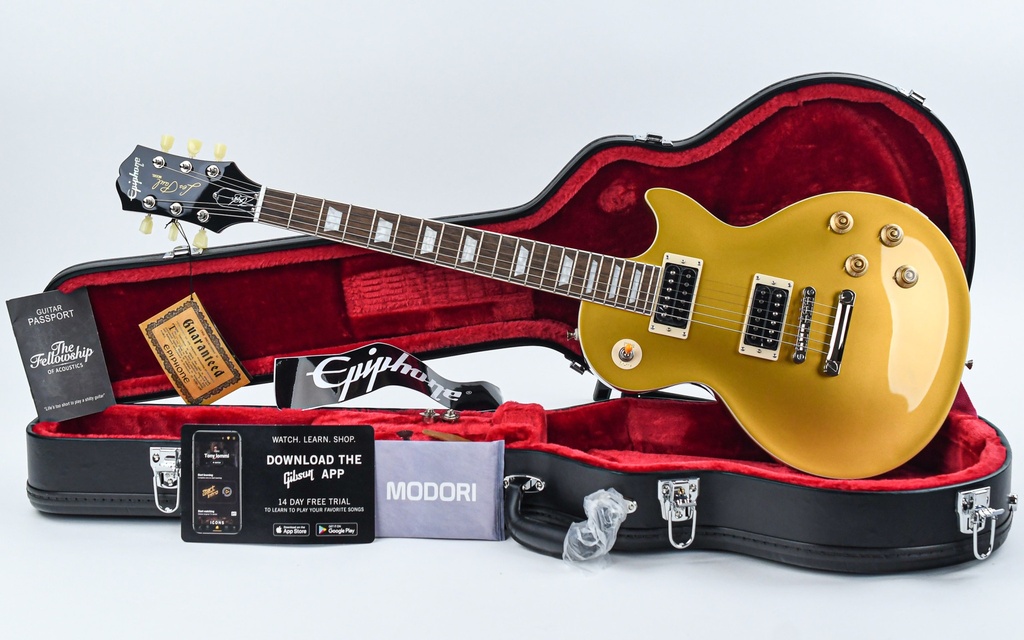 Epiphone Slash Victoria Les Paul Standard Goldtop | The Fellowship